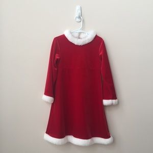 NWOT Red & White Holiday Dress Size 5